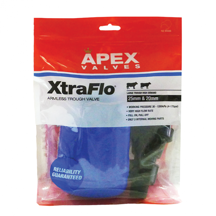 Xtraflo packaging