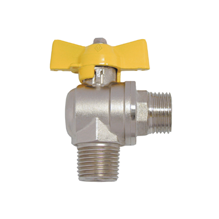 Bugatti Angle Gas Valve Male x Male