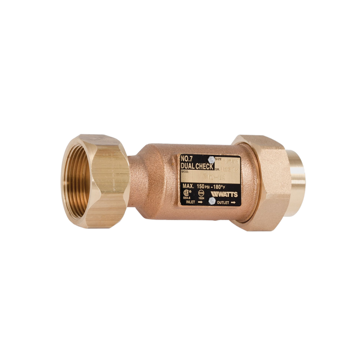 Watts Dual Check Valve 7 U2 - 2 20mm #0061791