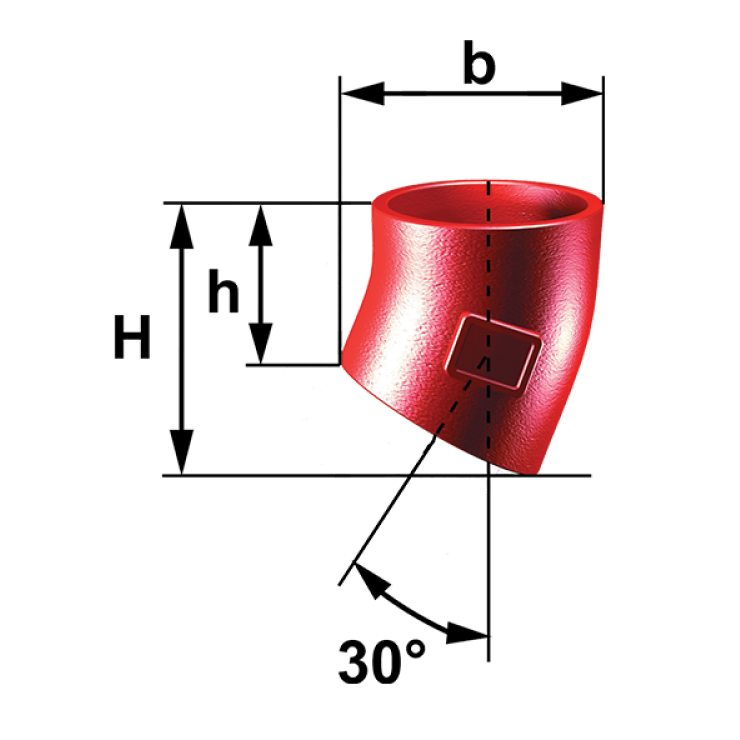 Ensign 30° Bends