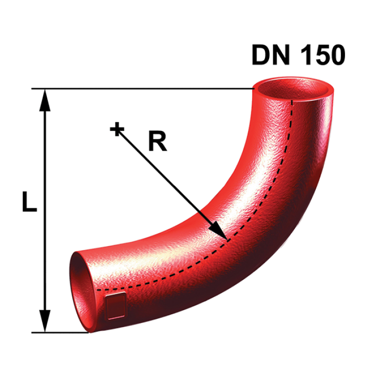 Ensign 88° Long Radius Bend
