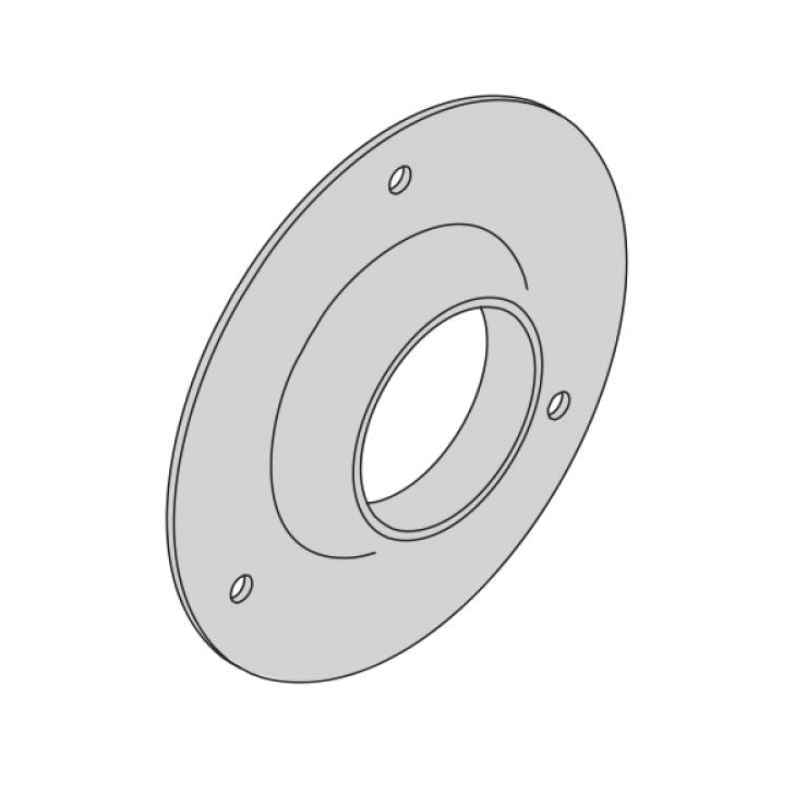Hydropress Cover Flange