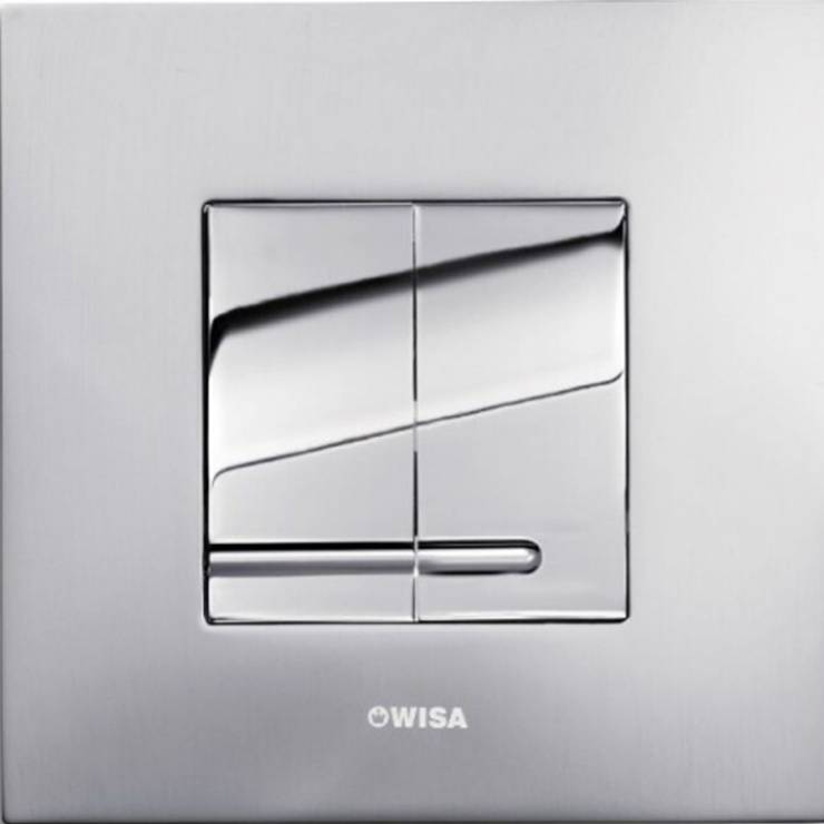 XS/XF Control panel Delos metal bright/matt chrome DF