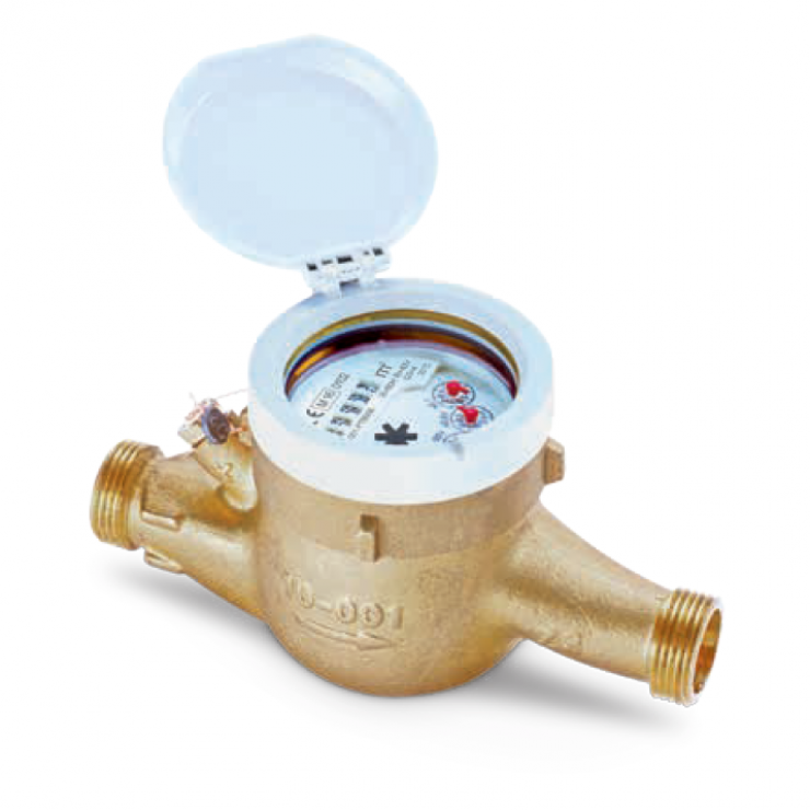 MTWD-M Multi-jet dry dial water meter for hot water