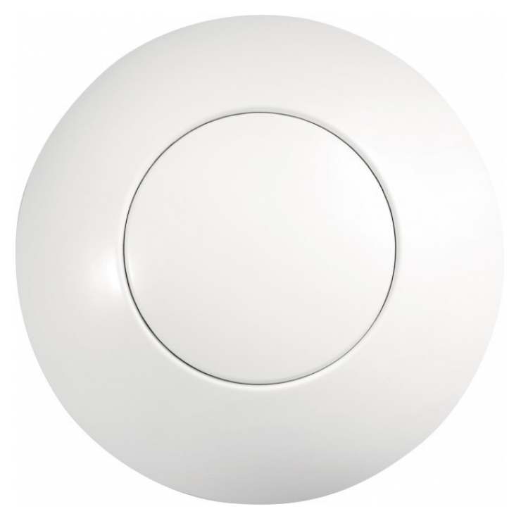 Pneumatic Push Button Stainless Steel White