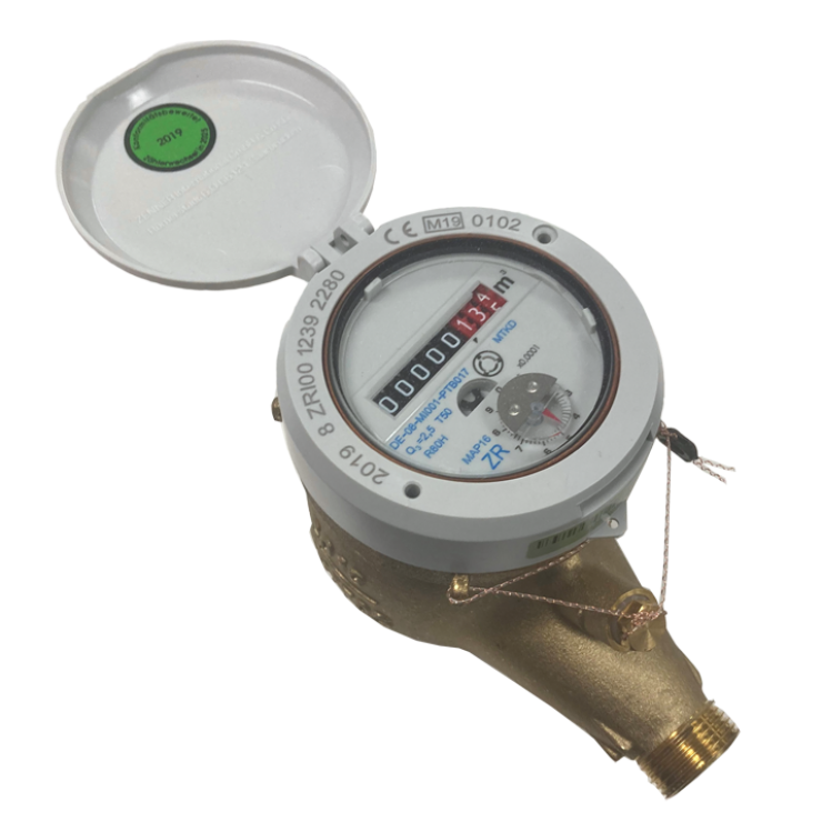 MTKD-M Multi-jet dry dial water meter for cold water. Copper Can IP68 smart meter