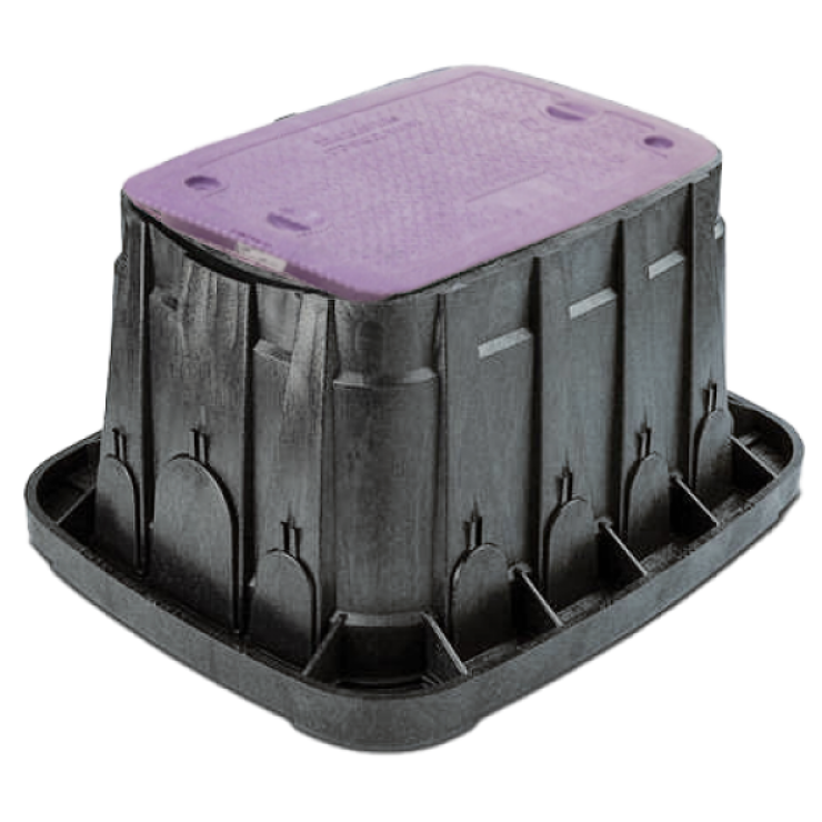 Rain Bird VB Series Valve Boxes Purple Lid 
