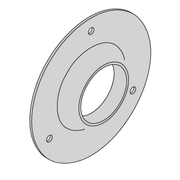Hydropress Cover Flange