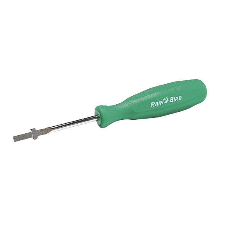 Rotortool  Green Handle Flat Head Tool