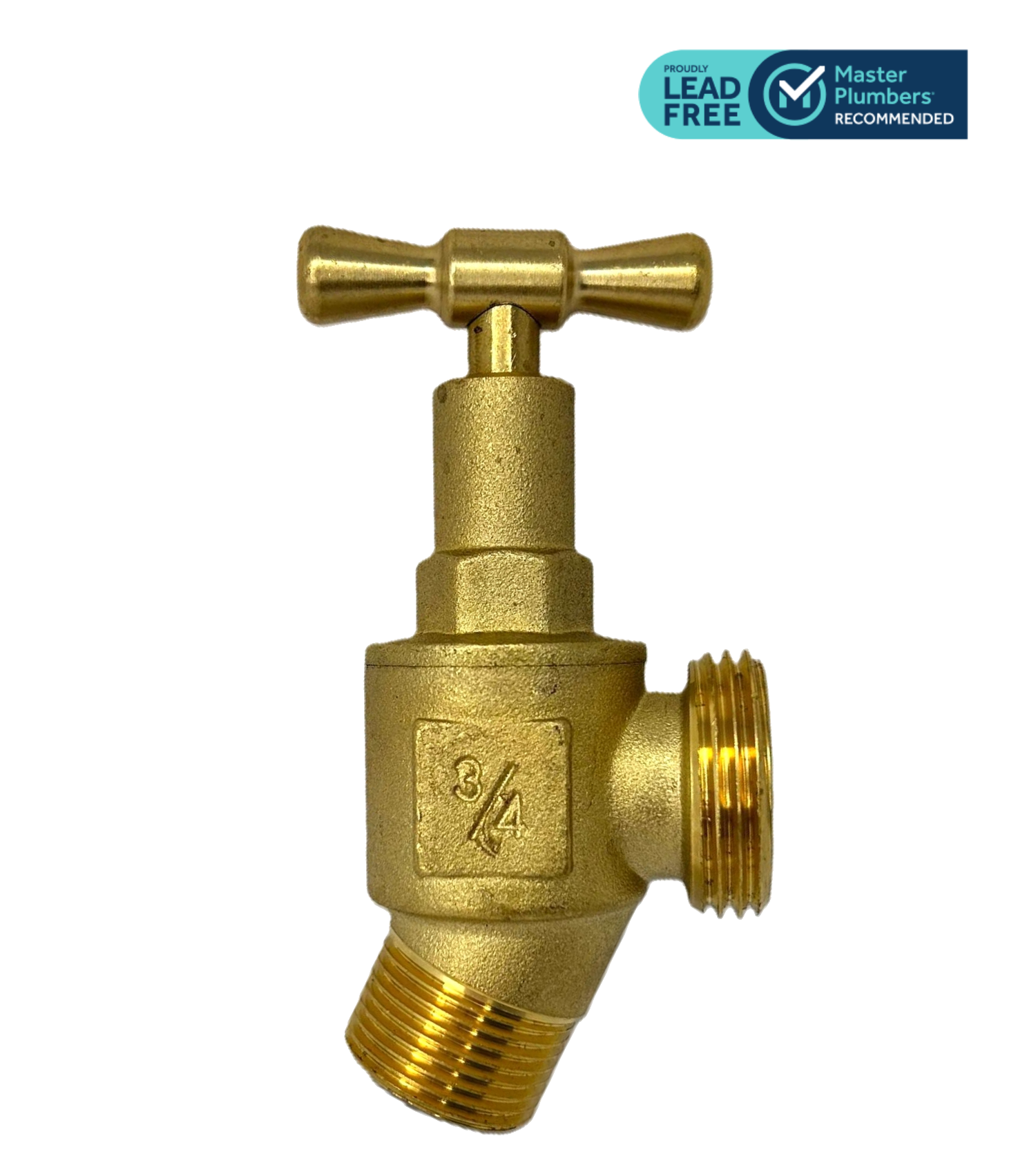 Angle Hose Tap Male Lead Free1