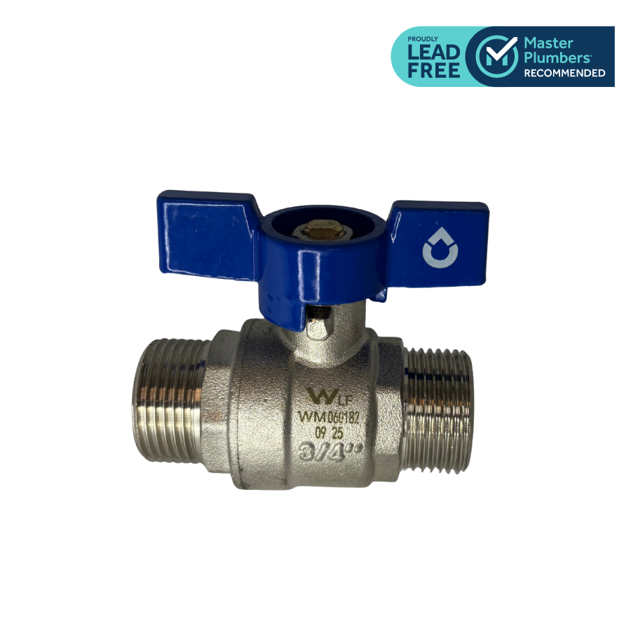 Brass Ball Valve MM 20mm LF