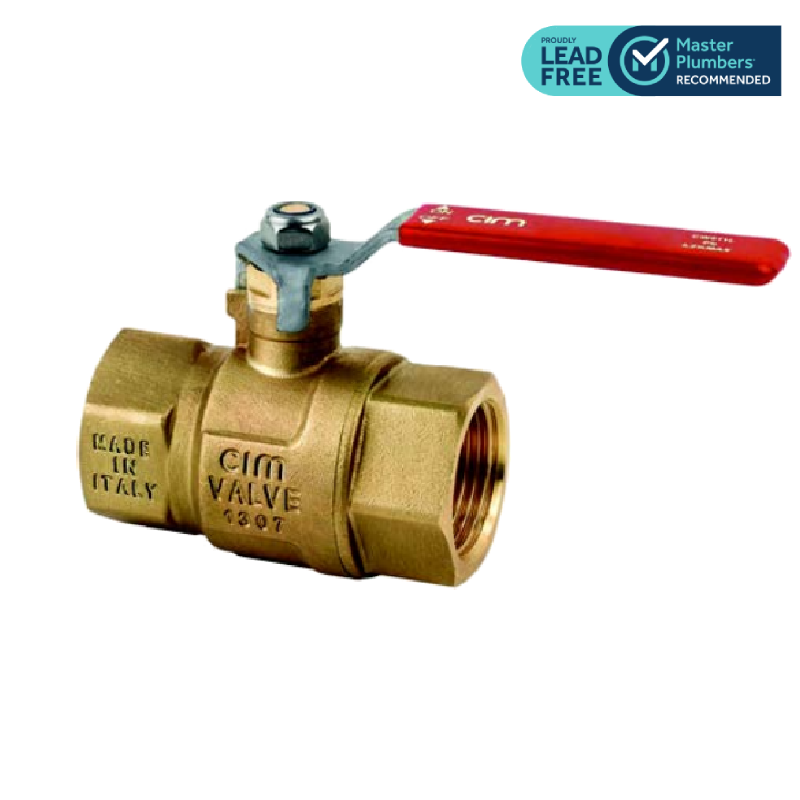 Cimberio Frost Free Lead Free Ball Valve