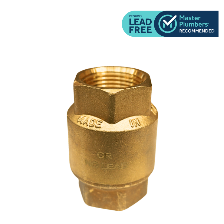 Cimberio Lead Free Spring Check Valve