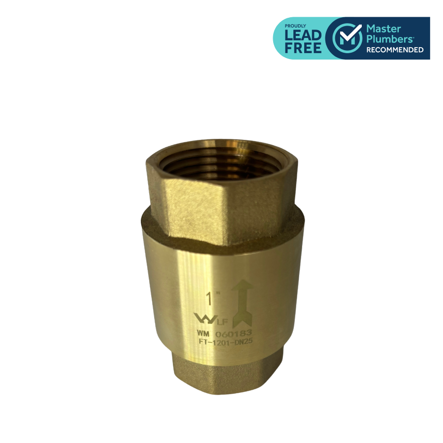 Lead Free Brass Spring Check Valve