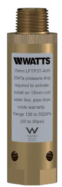 Watts Low Pressure Trap Primer LFTP3T