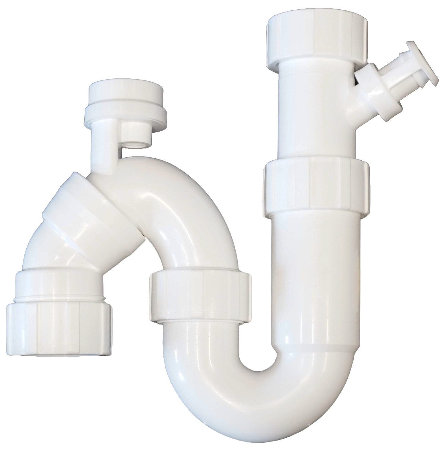 SP Vented Tele Dishwasher Trap 